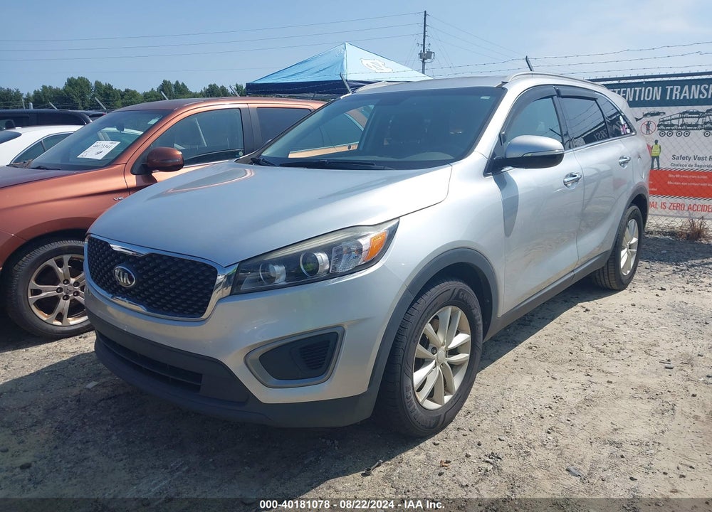 2016 KIA SORENTO 2.4L LX VIN: 5XYPG4A36GG006853