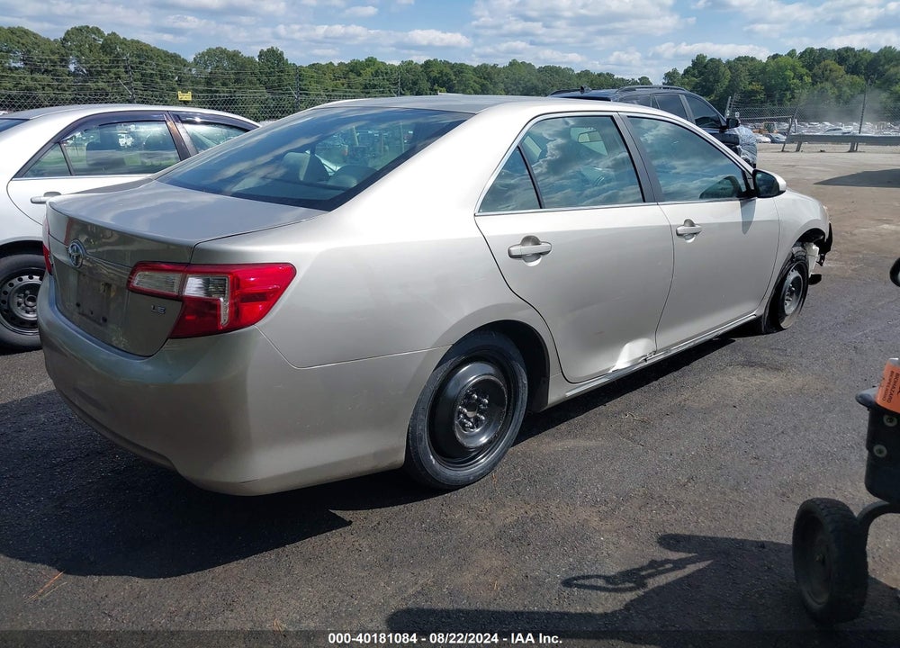 2013 TOYOTA CAMRY LE VIN: 4T1BF1FK8DU721442