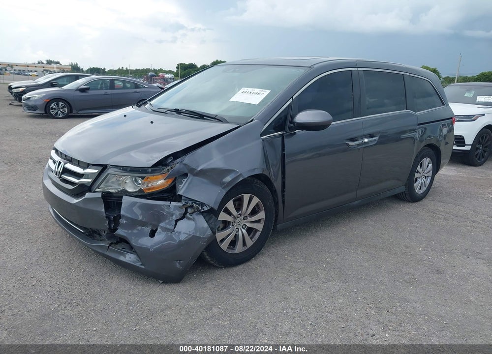 2017 HONDA ODYSSEY EX-L VIN: 5FNRL5H64HB006031