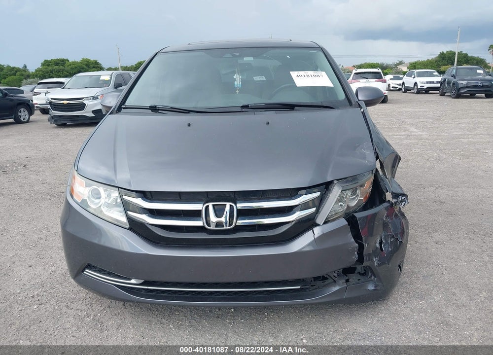 2017 HONDA ODYSSEY EX-L VIN: 5FNRL5H64HB006031