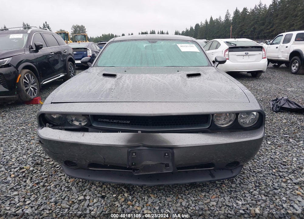 2012 DODGE CHALLENGER SXT VIN: 2C3CDYAG9CH208703
