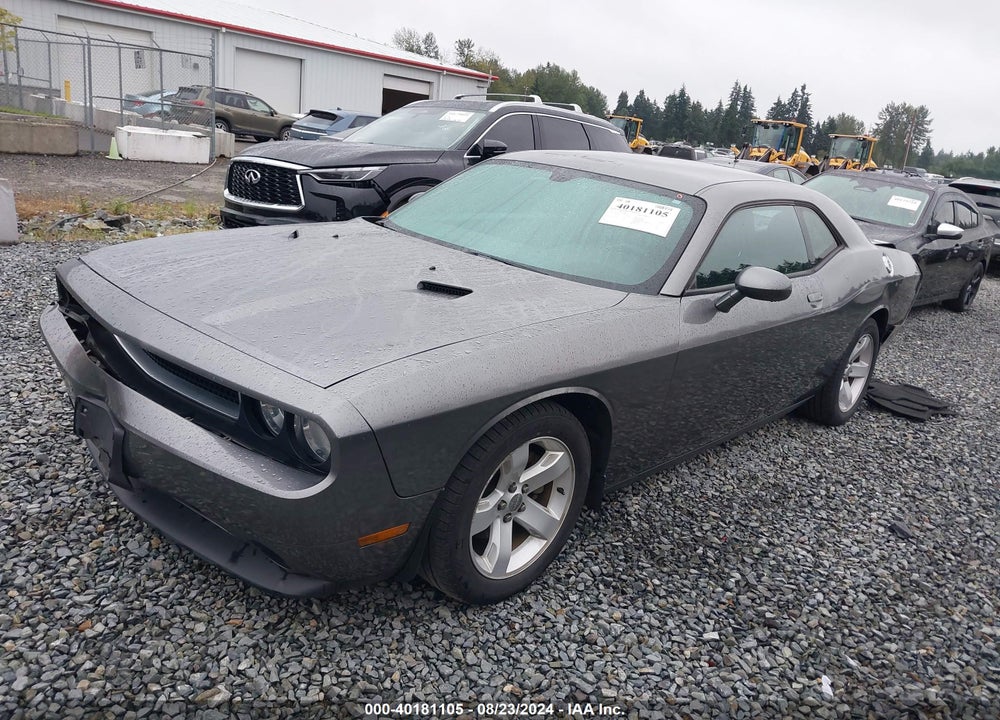2012 DODGE CHALLENGER SXT VIN: 2C3CDYAG9CH208703