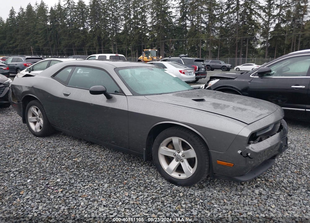2012 DODGE CHALLENGER SXT VIN: 2C3CDYAG9CH208703