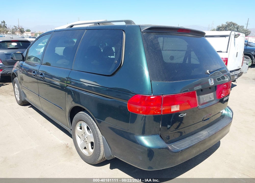2001 HONDA ODYSSEY EX VIN: 2HKRL18621H560216