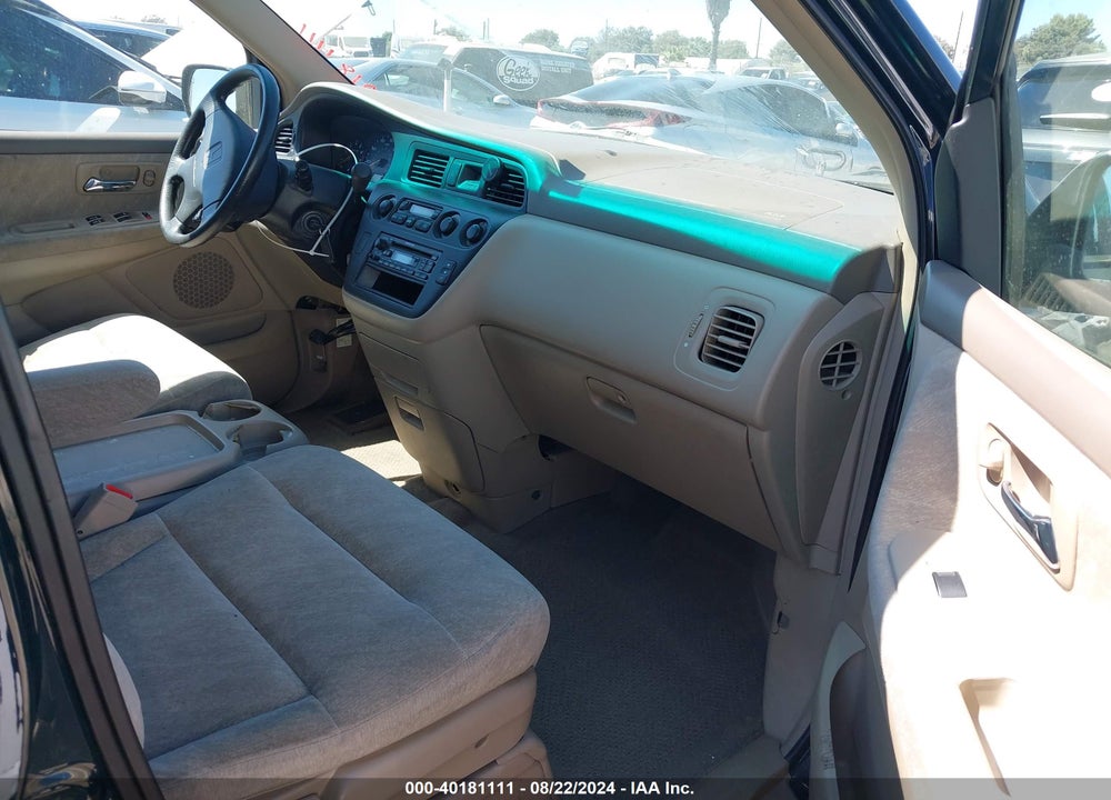 2001 HONDA ODYSSEY EX VIN: 2HKRL18621H560216
