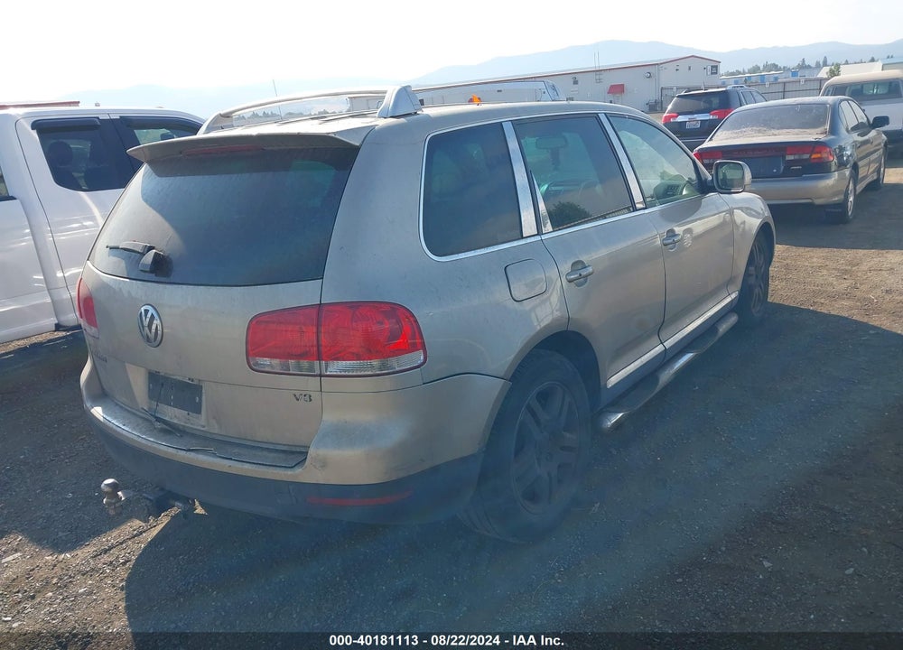 2005 VOLKSWAGEN TOUAREG V8 VIN: WVGMM77L95D021150