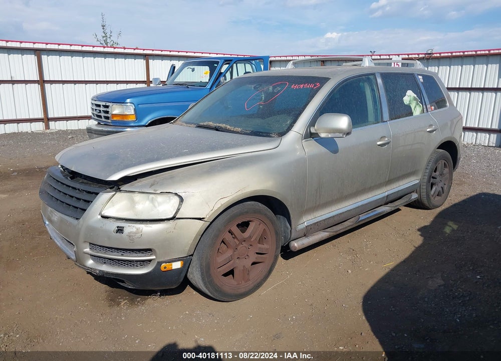 2005 VOLKSWAGEN TOUAREG V8 VIN: WVGMM77L95D021150