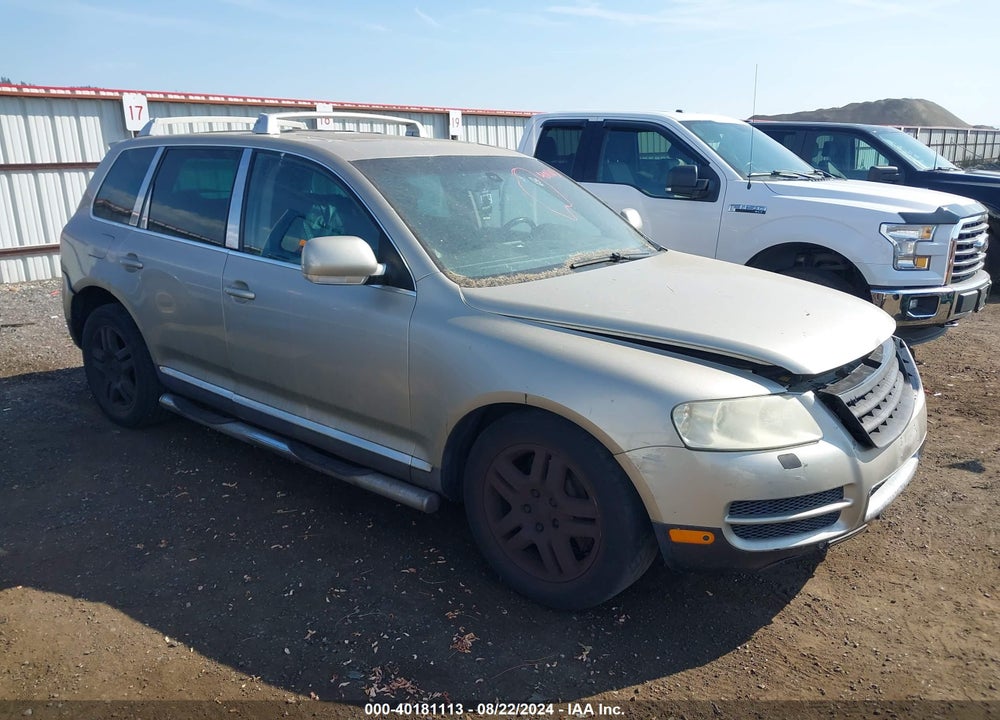 2005 VOLKSWAGEN TOUAREG V8 VIN: WVGMM77L95D021150