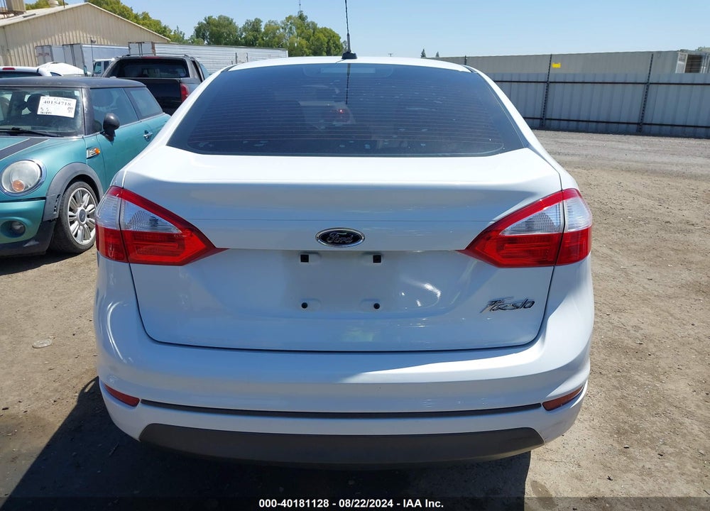 2017 FORD FIESTA S VIN: 3FADP4AJ1HM166442
