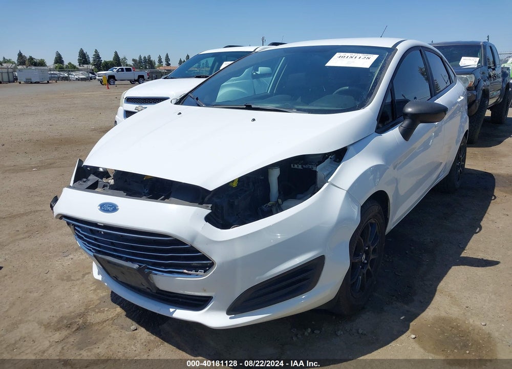 2017 FORD FIESTA S VIN: 3FADP4AJ1HM166442