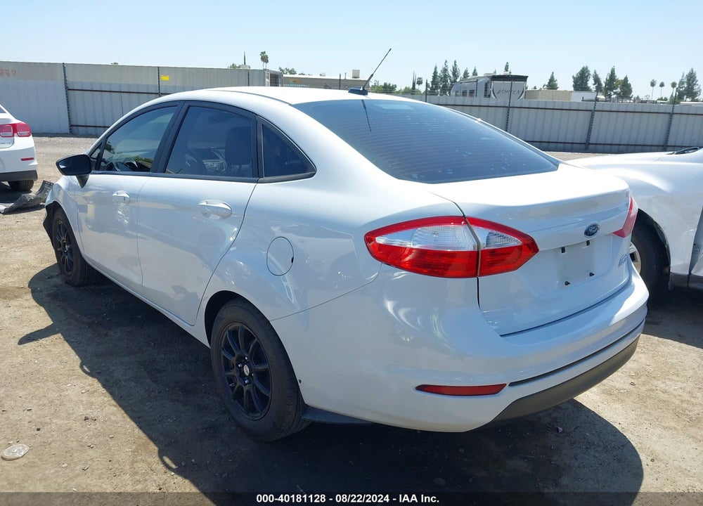 2017 FORD FIESTA S VIN: 3FADP4AJ1HM166442