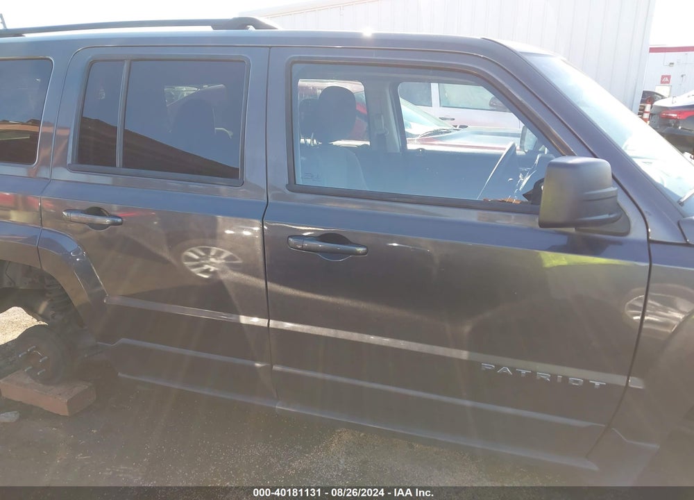 2016 JEEP PATRIOT SPORT VIN: 1C4NJPBA4GD677346