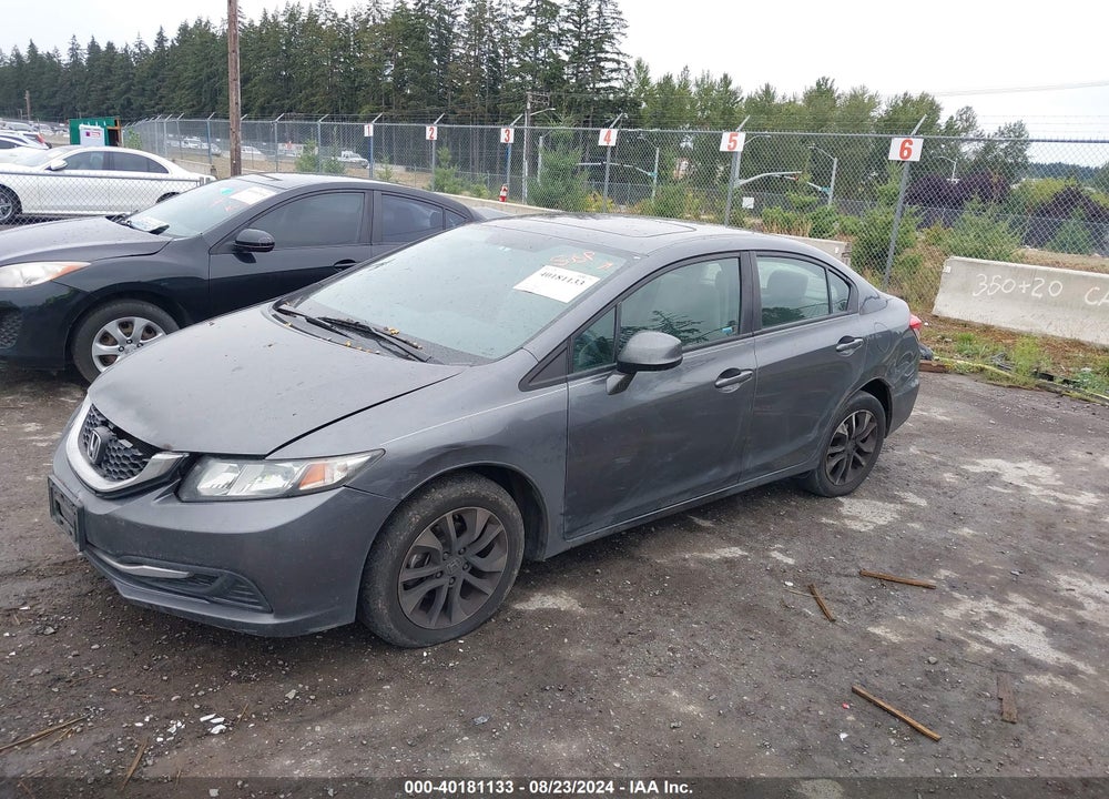 2013 HONDA CIVIC EX VIN: 19XFB2F85DE251980