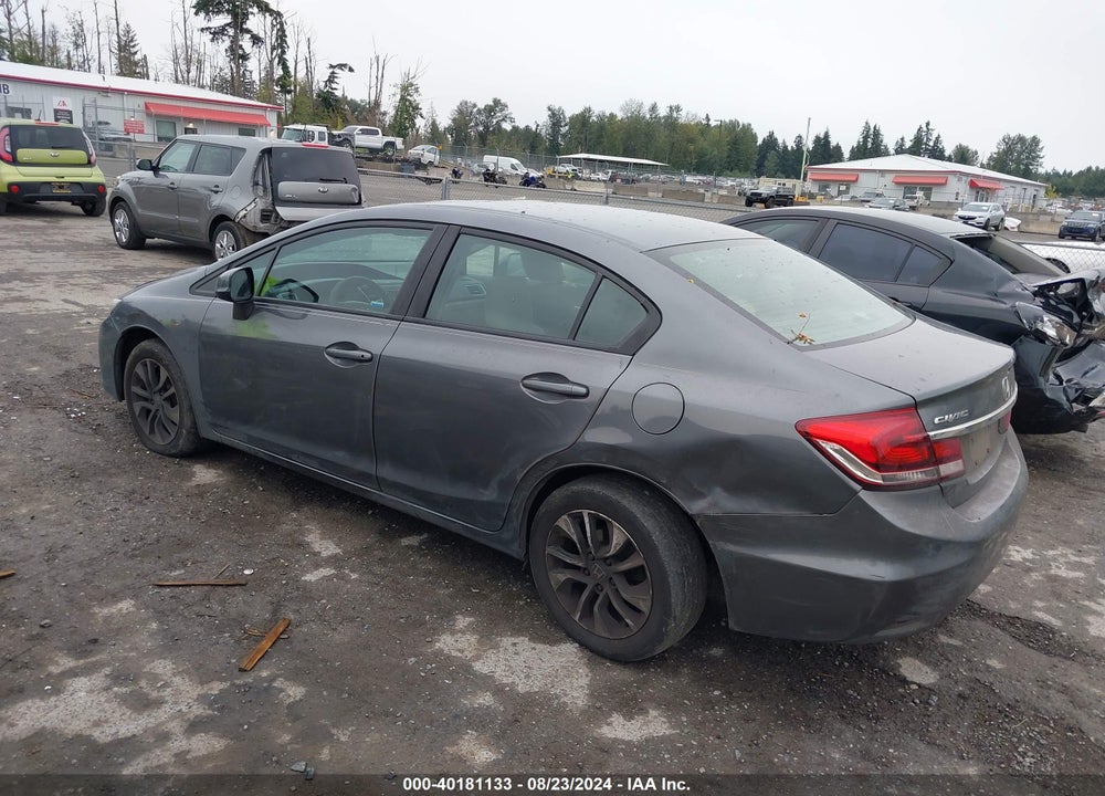 2013 HONDA CIVIC EX VIN: 19XFB2F85DE251980
