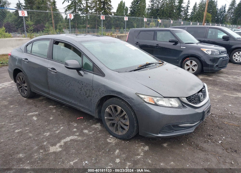 2013 HONDA CIVIC EX VIN: 19XFB2F85DE251980