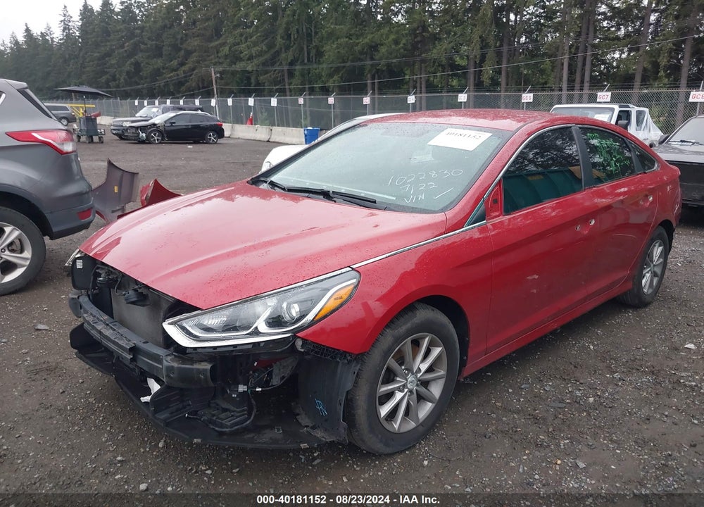 2019 HYUNDAI SONATA SE VIN: 5NPE24AF5KH763826