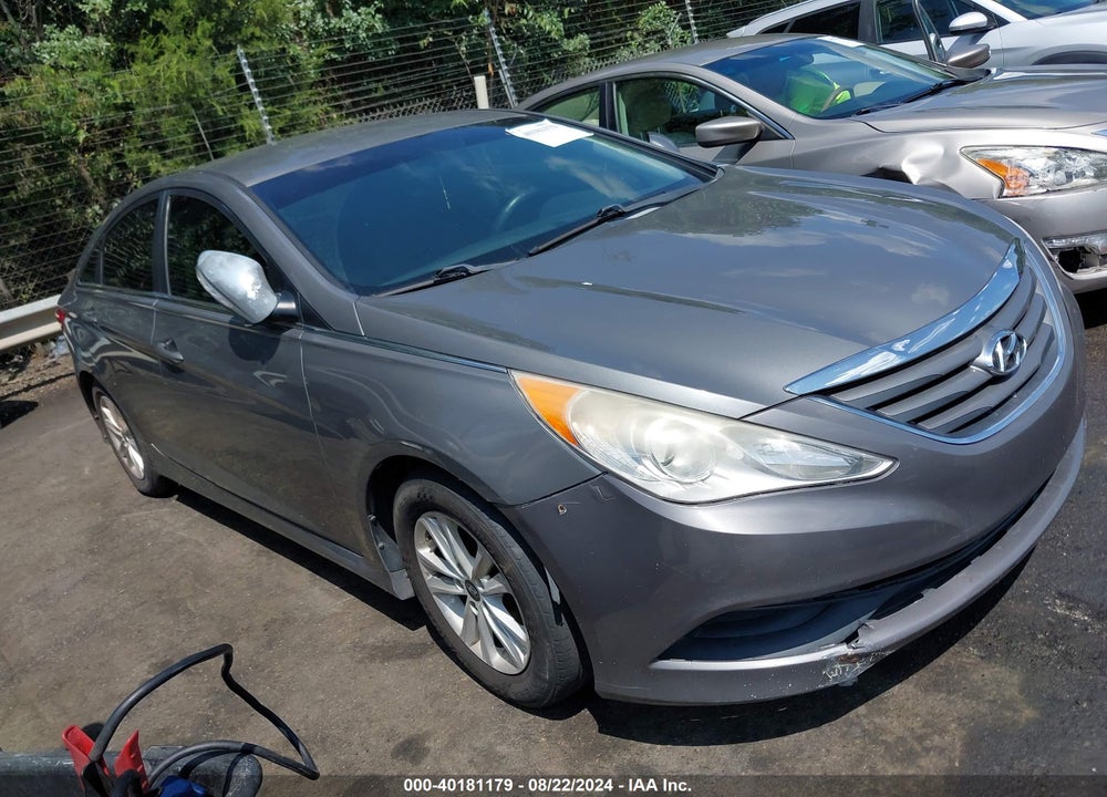 2014 HYUNDAI SONATA GLS VIN: 5NPEB4AC1EH817715