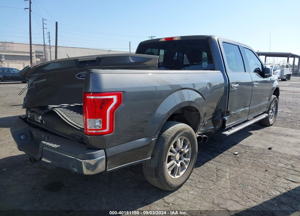 2015 FORD F-150 XLT VIN: 1FTEW1CP6FKE24816