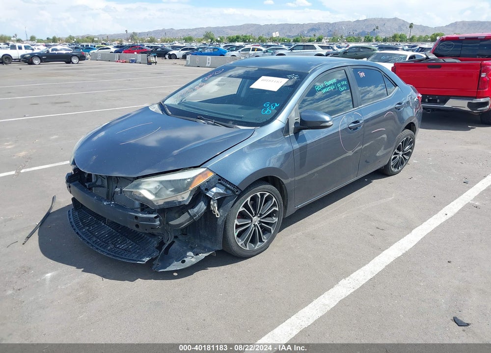 2016 TOYOTA COROLLA S PLUS VIN: 2T1BURHE6GC636388