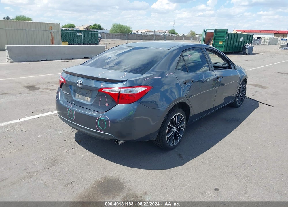 2016 TOYOTA COROLLA S PLUS VIN: 2T1BURHE6GC636388