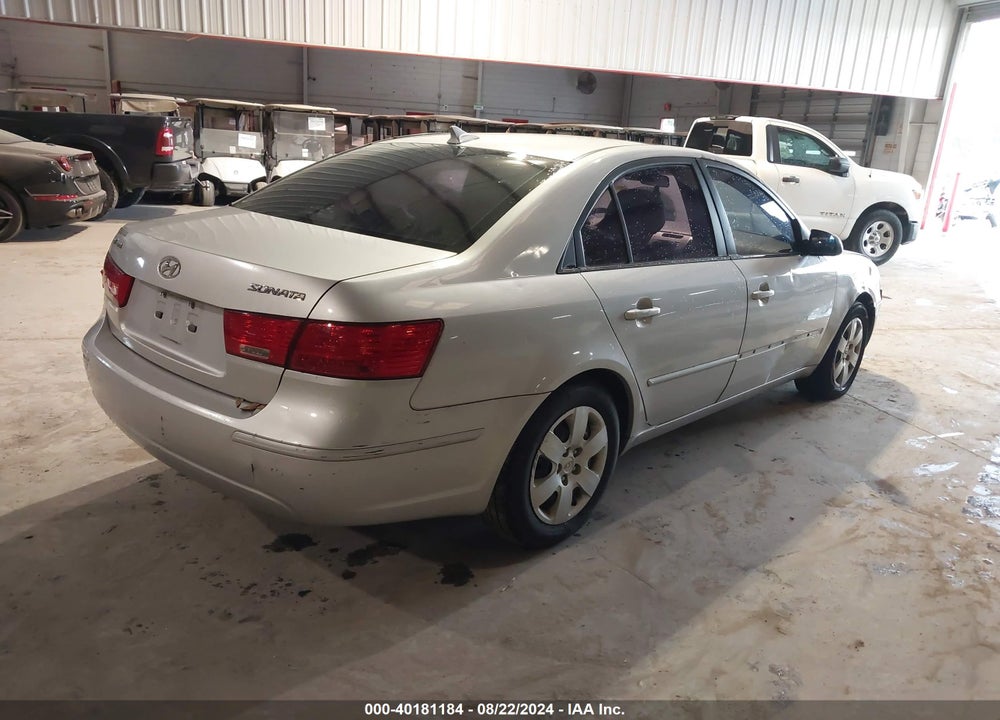 2009 HYUNDAI SONATA GLS VIN: 5NPET46C59H470479
