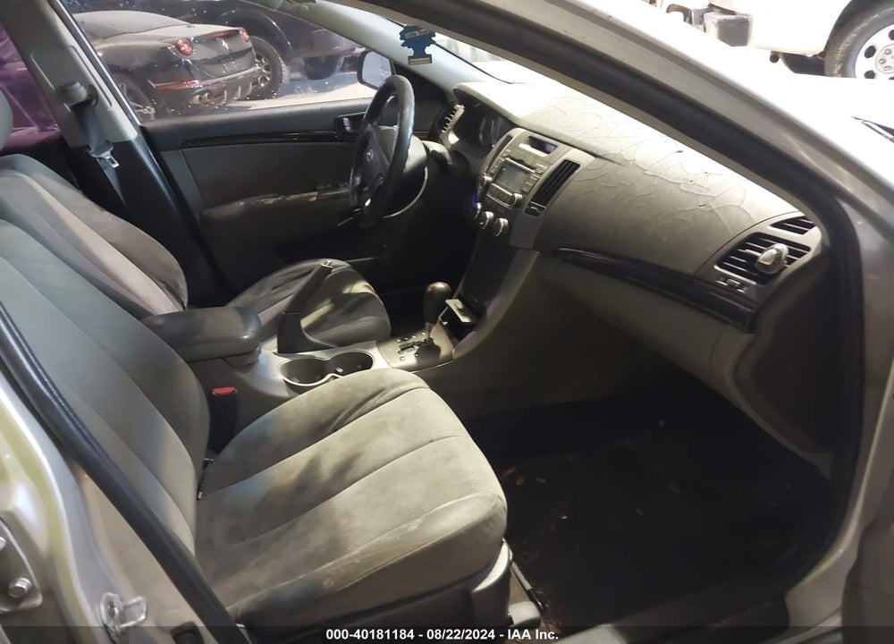 2009 HYUNDAI SONATA GLS VIN: 5NPET46C59H470479