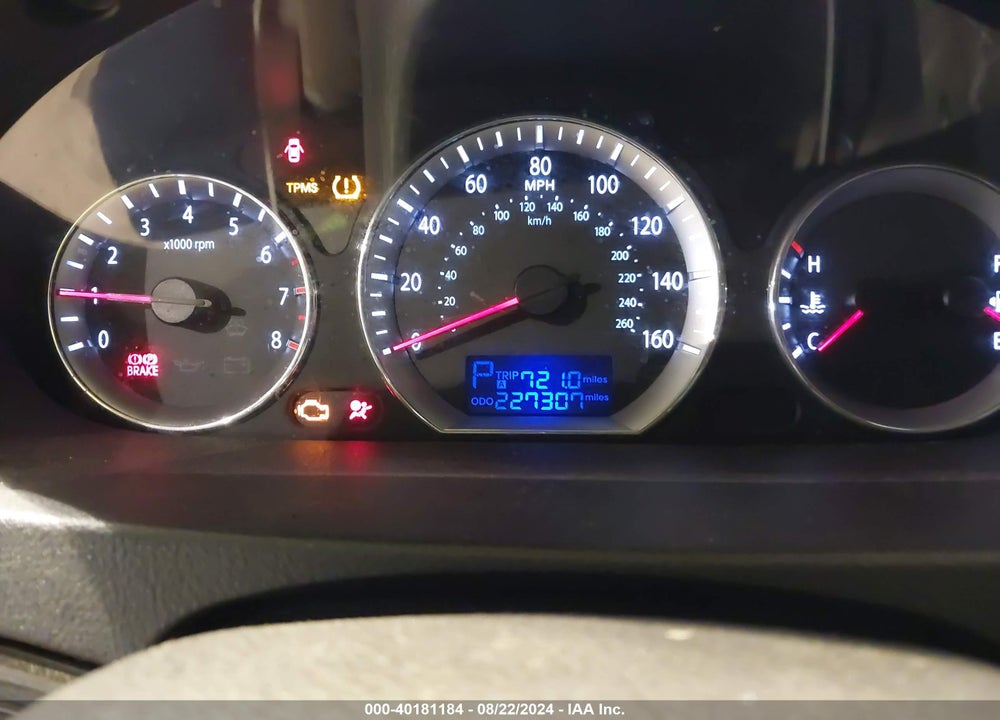2009 HYUNDAI SONATA GLS VIN: 5NPET46C59H470479