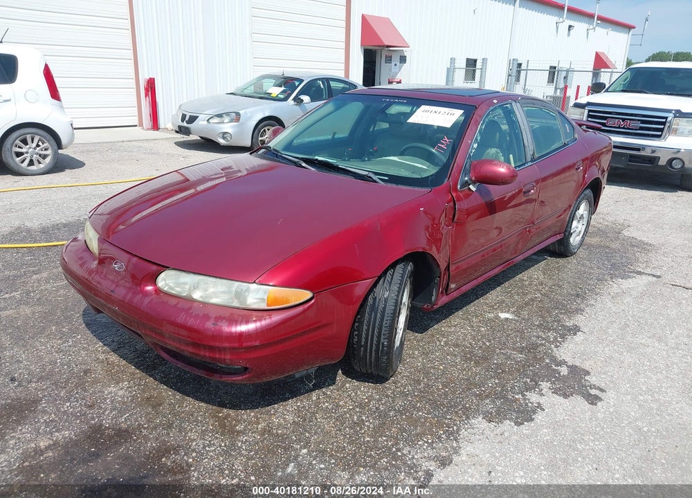 2002 OLDSMOBILE ALERO GL1 VIN: 1G3NL52E12C190752