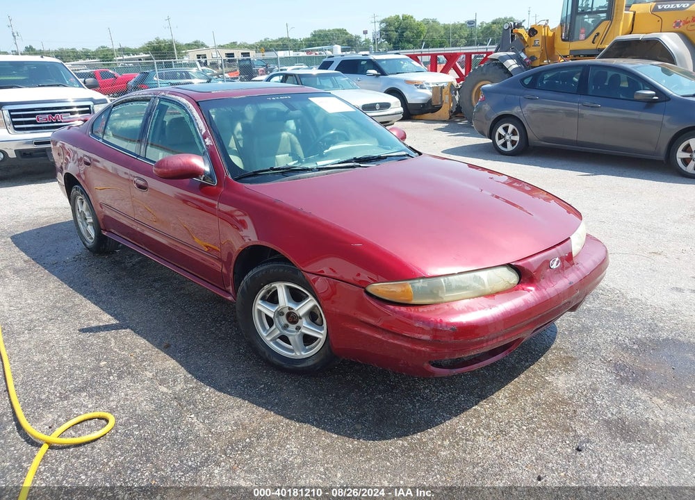 2002 OLDSMOBILE ALERO GL1 VIN: 1G3NL52E12C190752