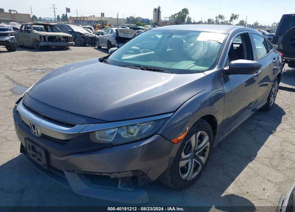 2018 HONDA CIVIC LX VIN: 19XFC2E54JE002411