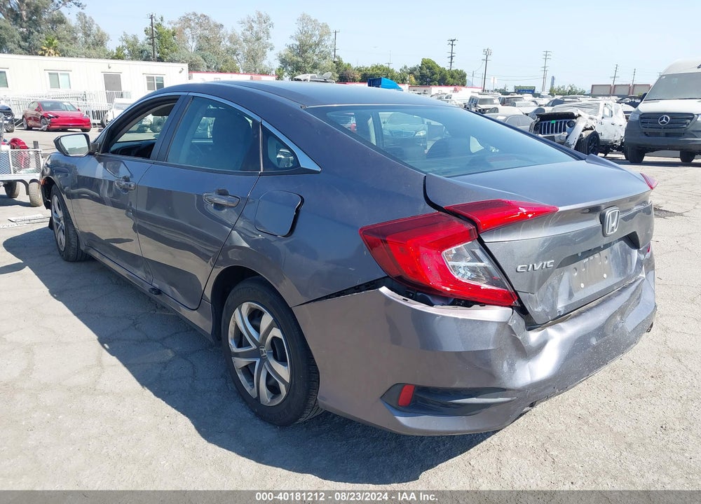 2018 HONDA CIVIC LX VIN: 19XFC2E54JE002411