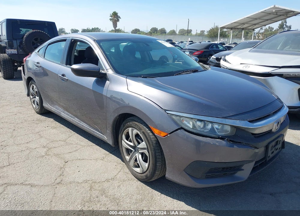 2018 HONDA CIVIC LX VIN: 19XFC2E54JE002411