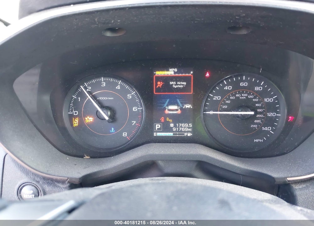 2019 SUBARU CROSSTREK 2.0I PREMIUM VIN: JF2GTAECXKH208326