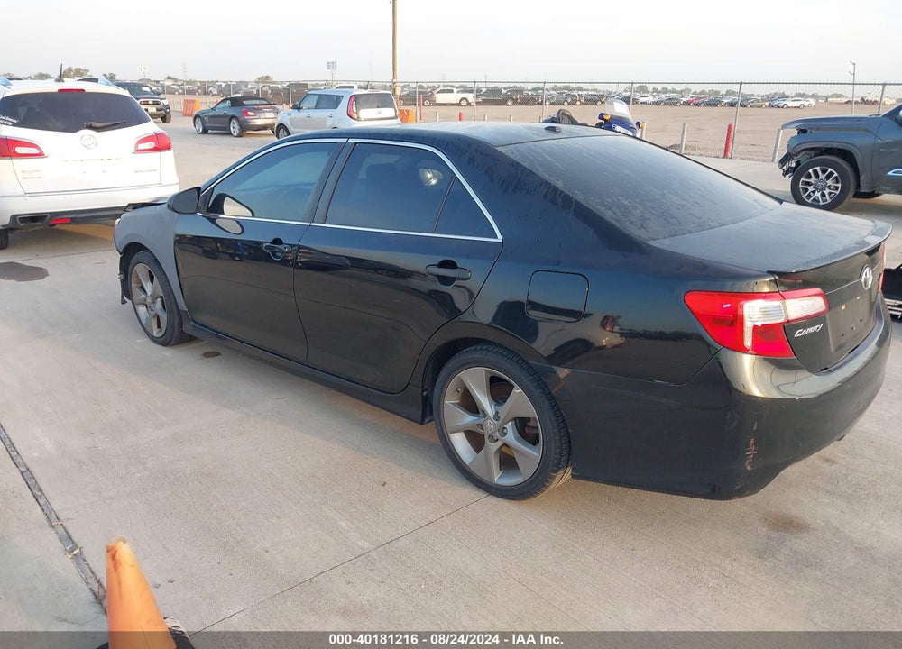 2012 TOYOTA CAMRY SE LIMITED EDITION VIN: 4T1BF1FK5CU179621