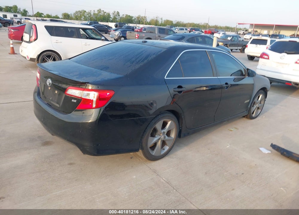 2012 TOYOTA CAMRY SE LIMITED EDITION VIN: 4T1BF1FK5CU179621