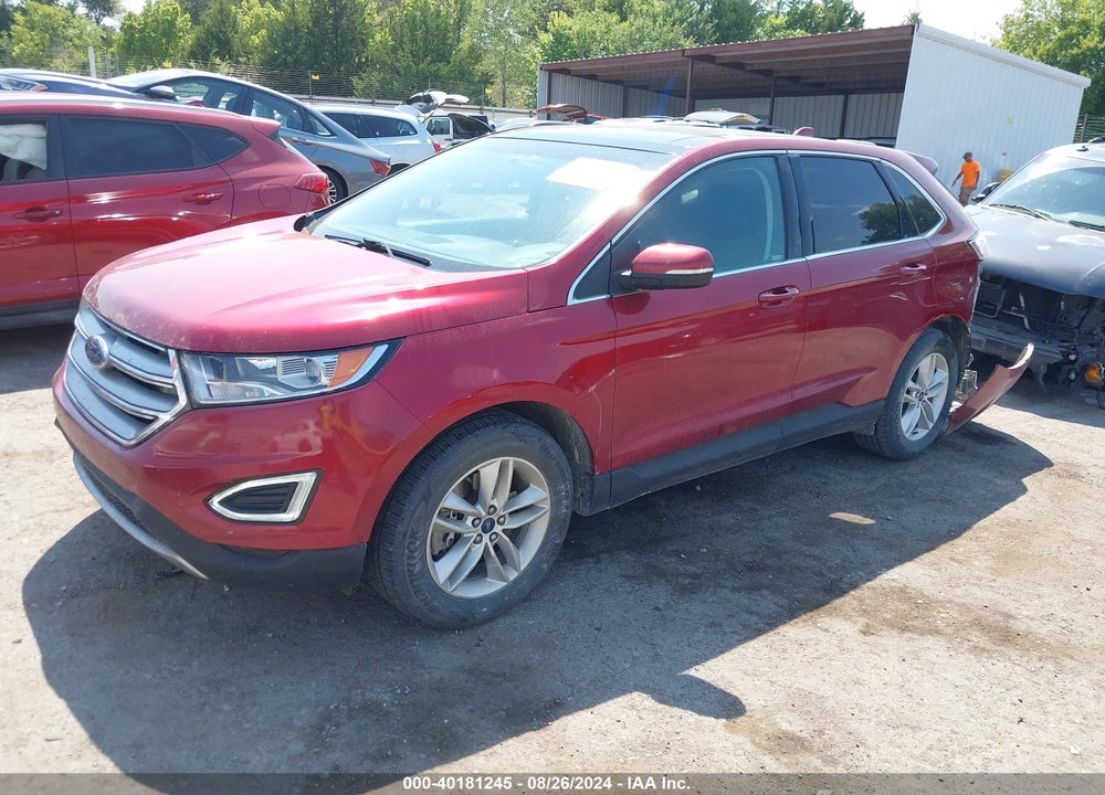 2015 FORD EDGE SEL VIN: 2FMTK4J99FBB33113