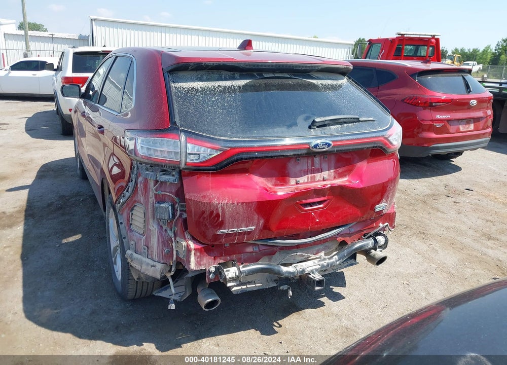 2015 FORD EDGE SEL VIN: 2FMTK4J99FBB33113
