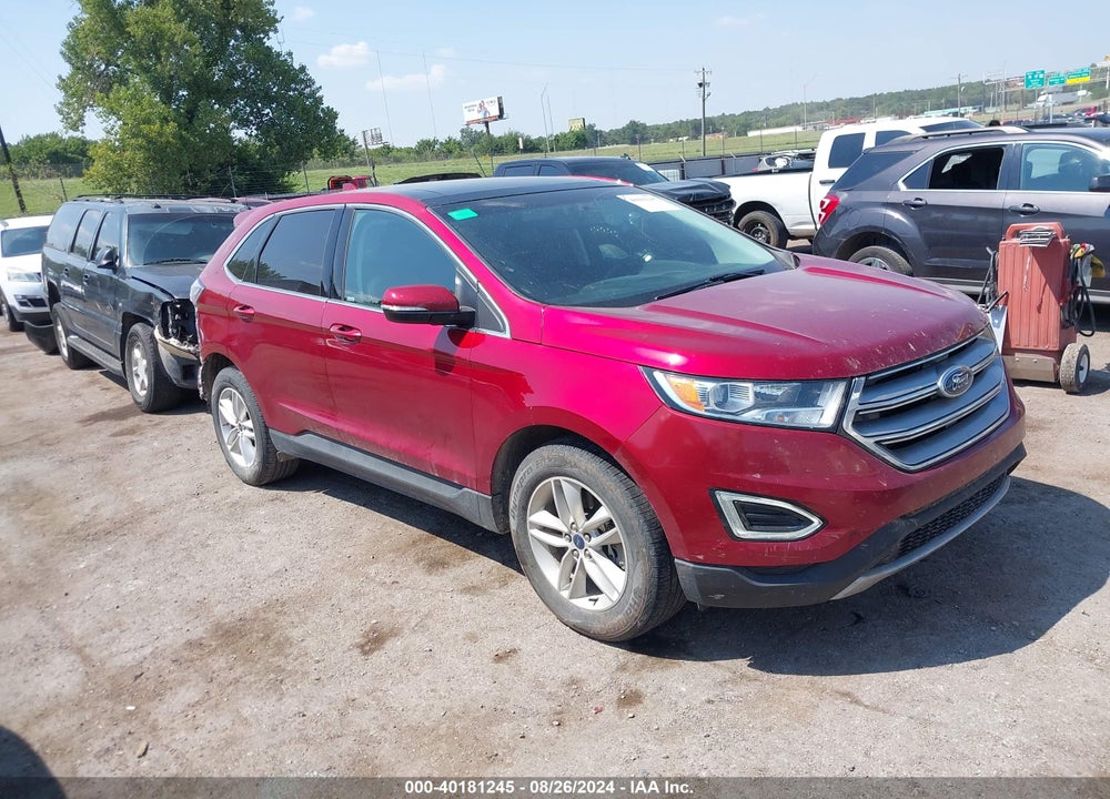 2015 FORD EDGE SEL VIN: 2FMTK4J99FBB33113