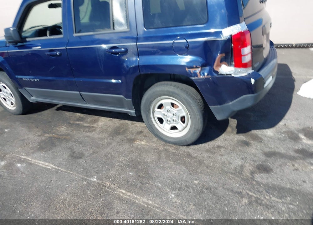 2015 JEEP PATRIOT ALTITUDE EDITION/SPORT VIN: 1C4NJPBA8FD340919