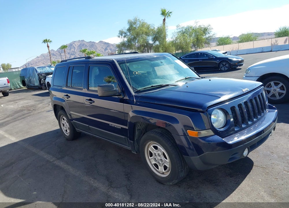 2015 JEEP PATRIOT ALTITUDE EDITION/SPORT VIN: 1C4NJPBA8FD340919