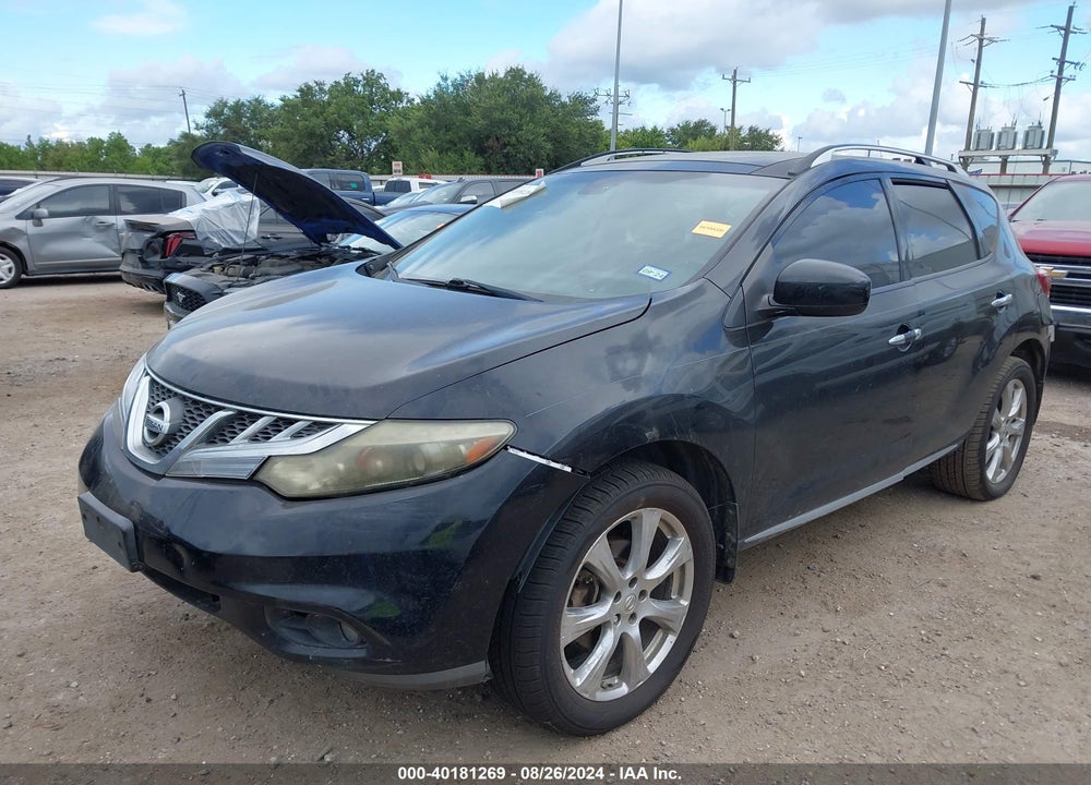 2012 NISSAN MURANO LE VIN: JN8AZ1MUXCW110251