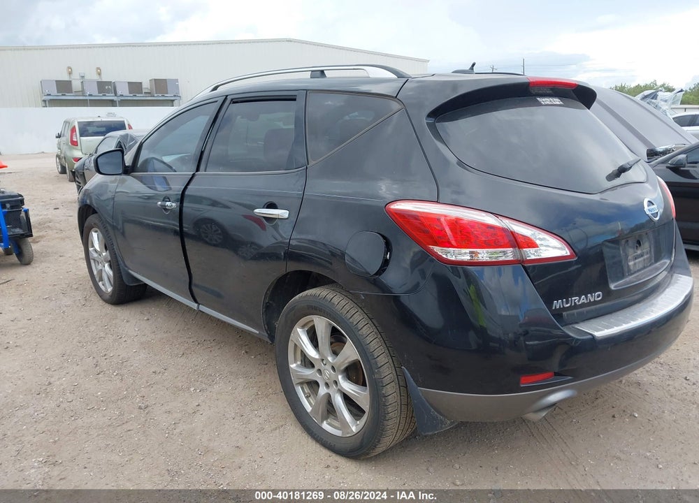 2012 NISSAN MURANO LE VIN: JN8AZ1MUXCW110251