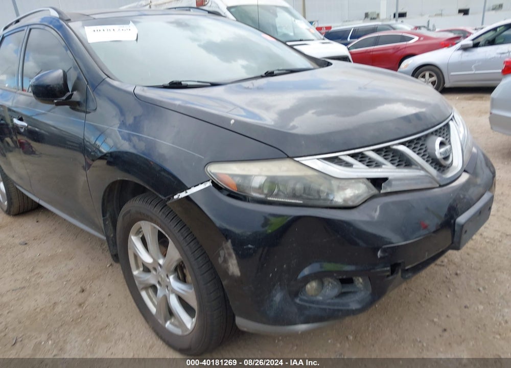 2012 NISSAN MURANO LE VIN: JN8AZ1MUXCW110251