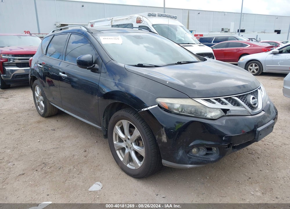 2012 NISSAN MURANO LE VIN: JN8AZ1MUXCW110251