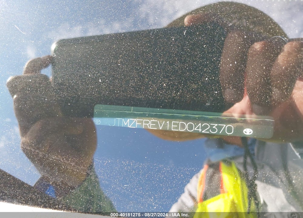 2014 TOYOTA RAV4 VIN: JTMZFREV1ED042370