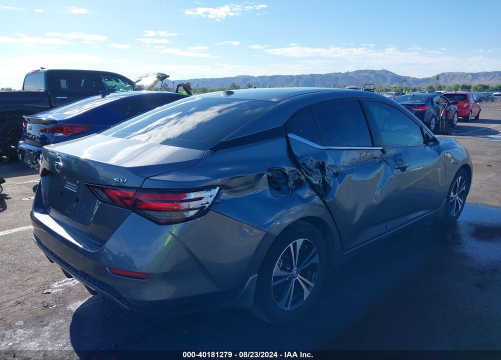 2022 NISSAN SENTRA SV XTRONIC CVT VIN: 3N1AB8CV8NY285857