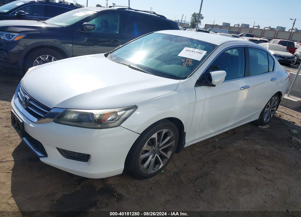 2014 HONDA ACCORD SPORT VIN: 1HGCR2F55EA084773