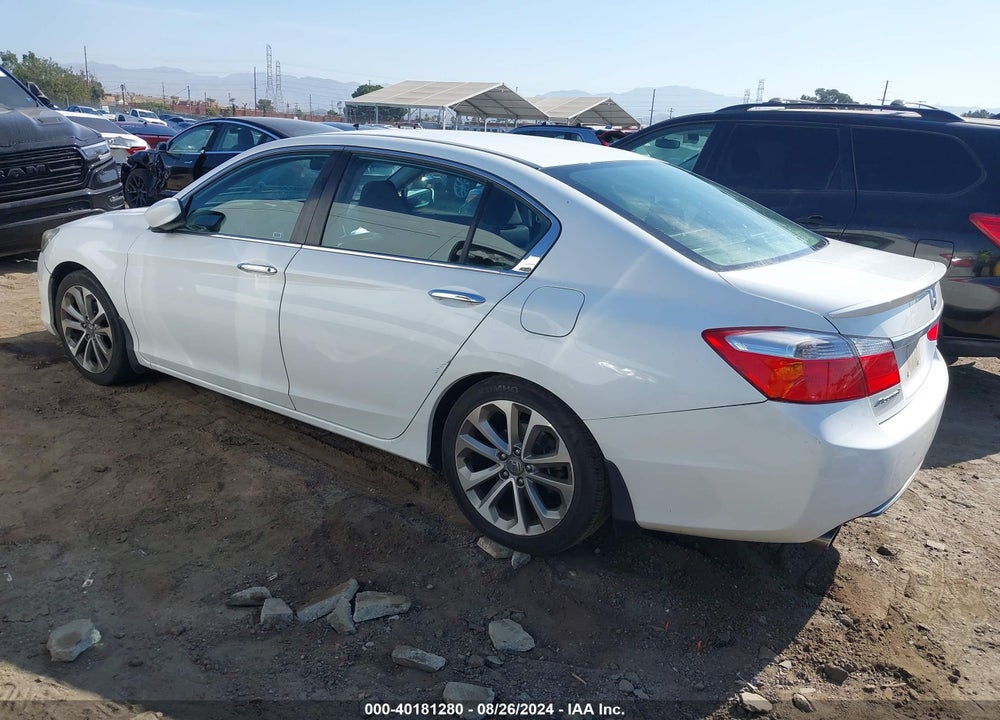 2014 HONDA ACCORD SPORT VIN: 1HGCR2F55EA084773
