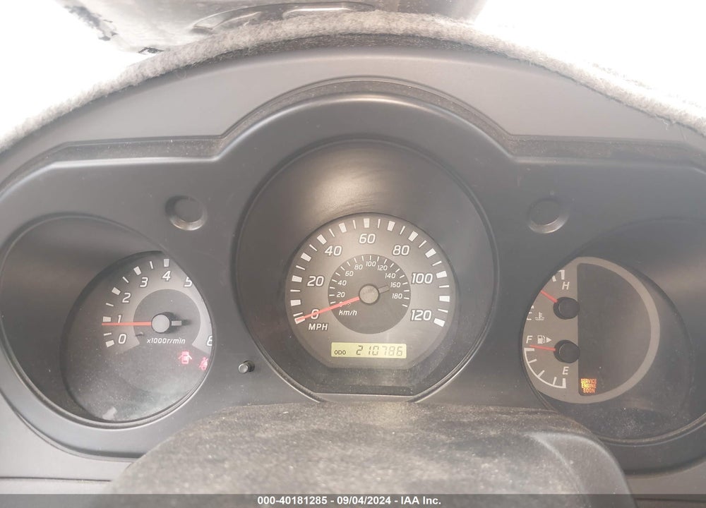 2002 NISSAN FRONTIER XE-V6 VIN: 1N6ED29X92C312130