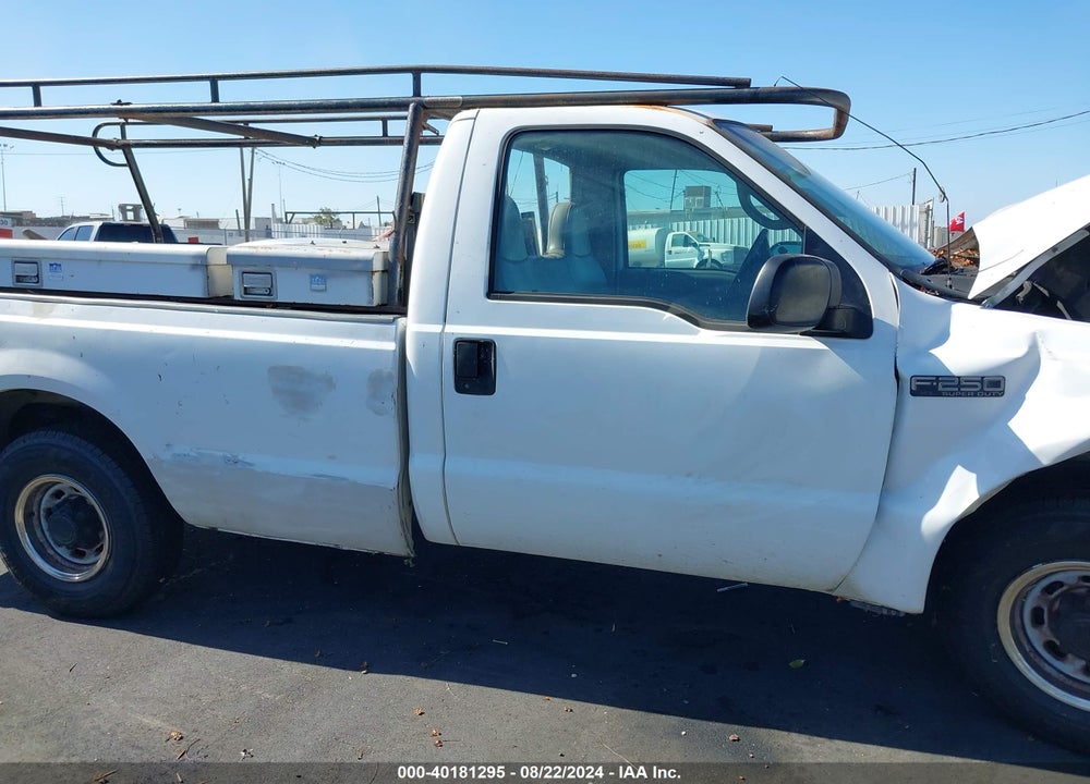 2001 FORD F-250 XL/XLT VIN: 1FTNF20L51EC17140